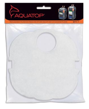 AQUATOP Replacement White Filter Pad for the AF300/AF400 Canister Filters, AF300400-RFP