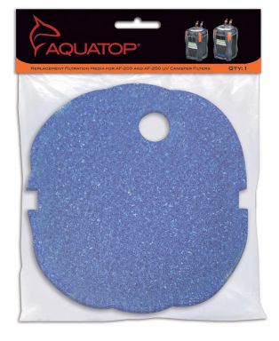 AQUATOP Replacement Blue Coarse Pad for the AF200/AF250 Canister Filters, AF200250-RCP