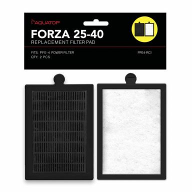 AQUATOP Forza Replacement Inserts with Premium Activated Carbon for PFE-4 Power Filter, PFE4-RCI