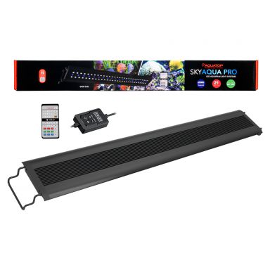 AQUATOP SkyAqua PRO 24"-30" Full Spectrum LED Light for Aquariums Programmable + Remote, SAQP-2430