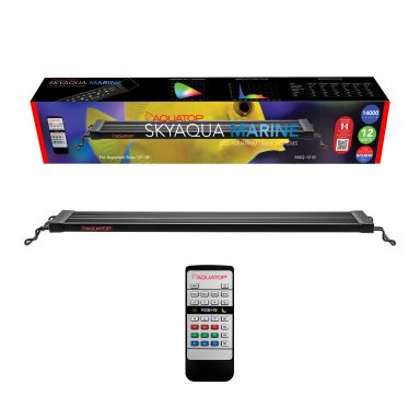 AQUATOP 12"-18" SkyAqua Marine LED Light 12W w/ 3 Position Toggle Switch and IR Remote, MAQ-1218