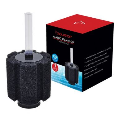 AQUATOP Internal Sponge Filter for Aquariums - for Large Tanks Up to 180 Gallons, CAF-180
