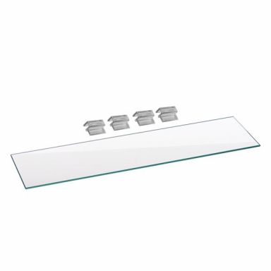 AQUATOP Glass Lid and Clips for The HCA-3G Tank, 3mm Thick - 17.4" x 4.72", HCA-LID3G