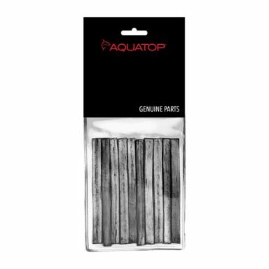 AQUATOP Plant Weight Anchors (Set of 10) - Soft, Non-Toxic Strips for Securing Aquarium Plants PA-10
