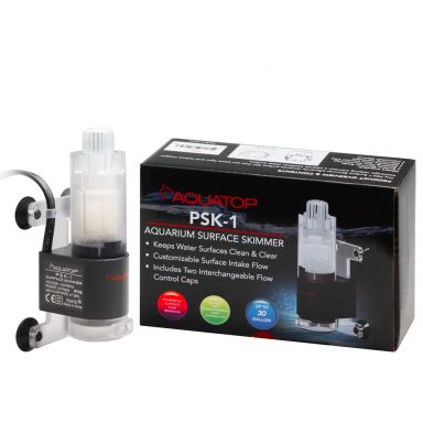 Aquatop Pro Skim 1,  47-GPH Aquarium Surface Skimmer for Tanks up to 30-gal, PSK-1