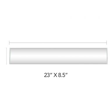 AQUATOP Replacement Glass Lid & Mounting Clips for the RC-32G Recife 32-Gal Tank, RC32G-LID