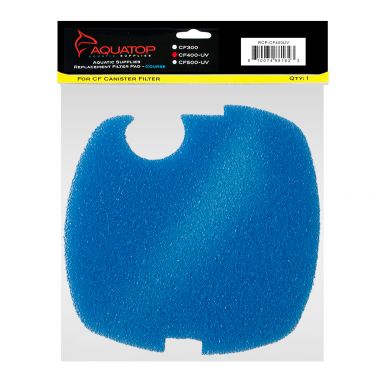 AQUATOP Replacement Coarse Filter Sponge for CF-400 & CF-400MKII Canister Filters, RCP-CF400