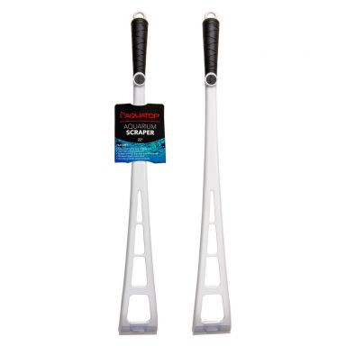AQUATOP 22" Heavy-Duty Aquarium Scraper w/ Stainless Steel Blade and Extra Long Handle, AAS-14