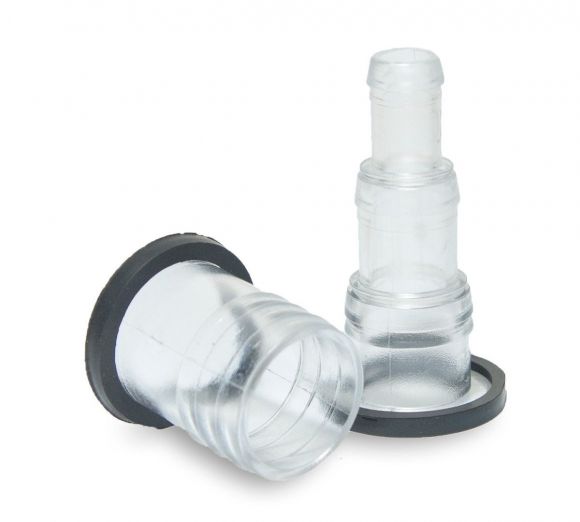 AQUATOP Barbed Fitting Set for Eliminator Series E-18 and E-36, E1836-BFS