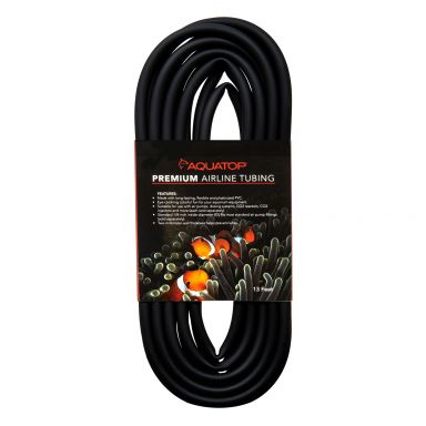 AQUATOP Black Color Premium Airline Tubing, 13 feet (4-Meter), 1/8" Inside Diameter, AT-4BK