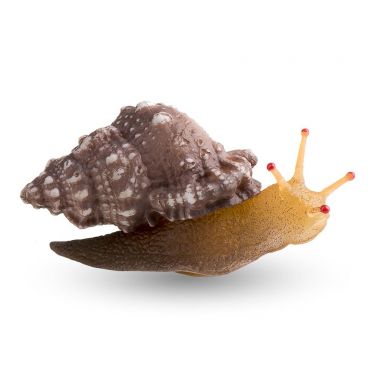 AQUATOP 3.5" Snail Silicone Aquarium Decor w/ Suction Cup Mount, SD-SNAIL