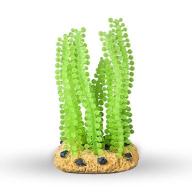 AQUATOP 5.5" Sea Grape Coral Silicone Aquarium Decor w/ Suction Cup Mount, SD-SGC
