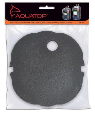AQUATOP Replacement Black Sponge Pad for the AF300/AF400 Canister Filters, AF300400-RSP