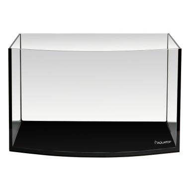 AQUATOP EuroStyle Bowfront Aquarium, 6.1-Gallons - Safe for Freshwater & Saltwater, ES-16