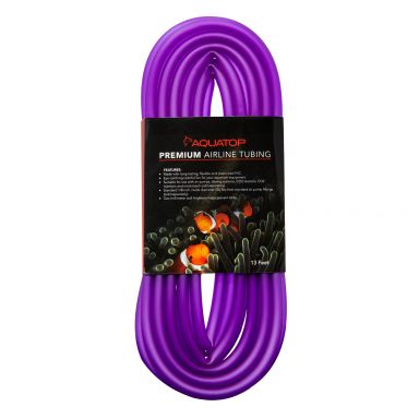 AQUATOP Purple Color Premium Airline Tubing, 13 feet (4-Meter), 1/8" Inside Diameter, AT-4PR