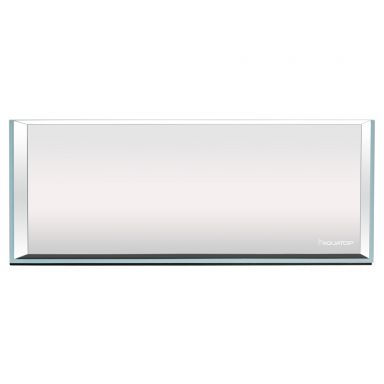 AQUATOP 6.5-Gal High Clarity Tall Glass Aquarium Bookshelf Style - 6.7" x 23.6" x 9.4", HCA-6G