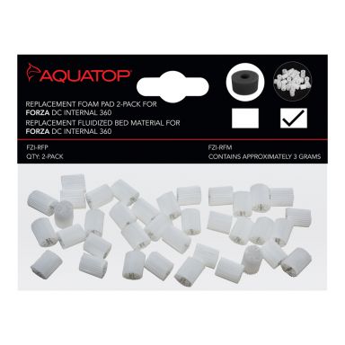 AQUATOP Replacement Fluidized Bed Material (3g) for Forza DC Internal 360° Power Filter FZI-RFM