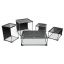 TERRATOP 3.2-Gal Rectangular Terrarium w/ Mesh Top, Secure Glass Enclosure for Reptiles, RT-03