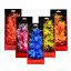 AQUATOP 10" Vibrant Blue Fluorescent Cannabis Plastic Plant w/ Weighted Base for Aquariums, PD-FCB10