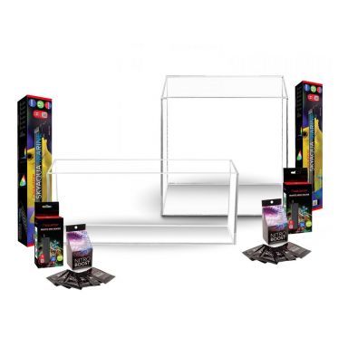 Custom Aquarium Starter Bundle - High-Clarity Tank, Size-Matched Heater, LED Light + Free NitroBoost