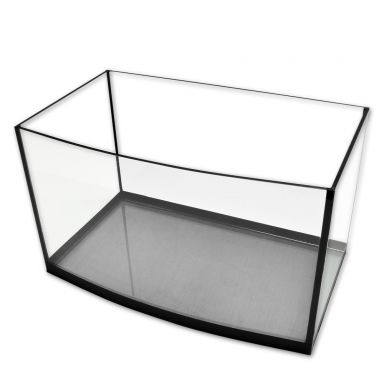AQUATOP EuroStyle Bowfront Aquarium, 3.5-Gallons - Safe for Freshwater & Saltwater, ES-12